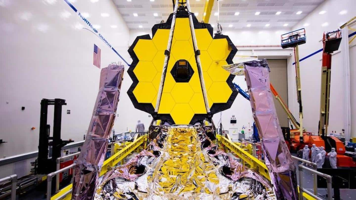 NASA's $10bn James Webb Space Telescope lifts off