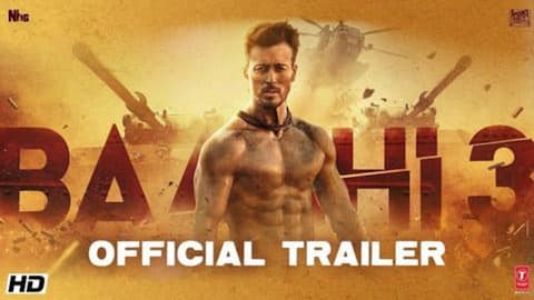 Action-thronged, gravity-defying first official trailer of 'Baaghi 3' out