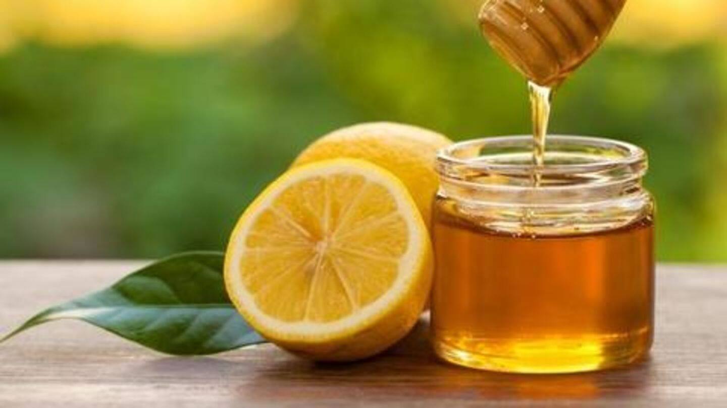 Leave honey and lemon lip mask on for 10-20 minutes Leave honey and lemon lip mask on for 10-20 minutes