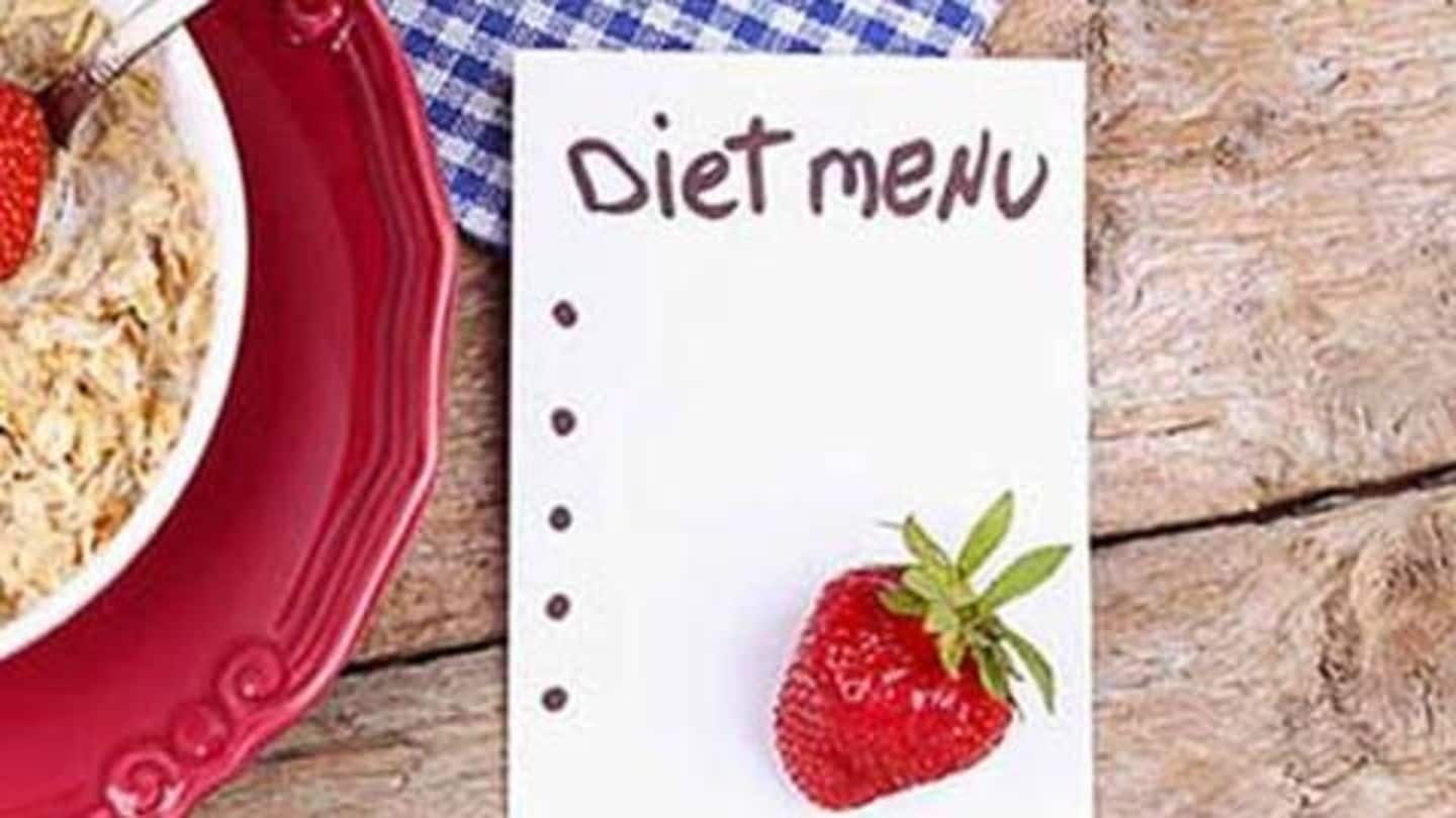 7-day sample vegetarian diet plan to reduce weight