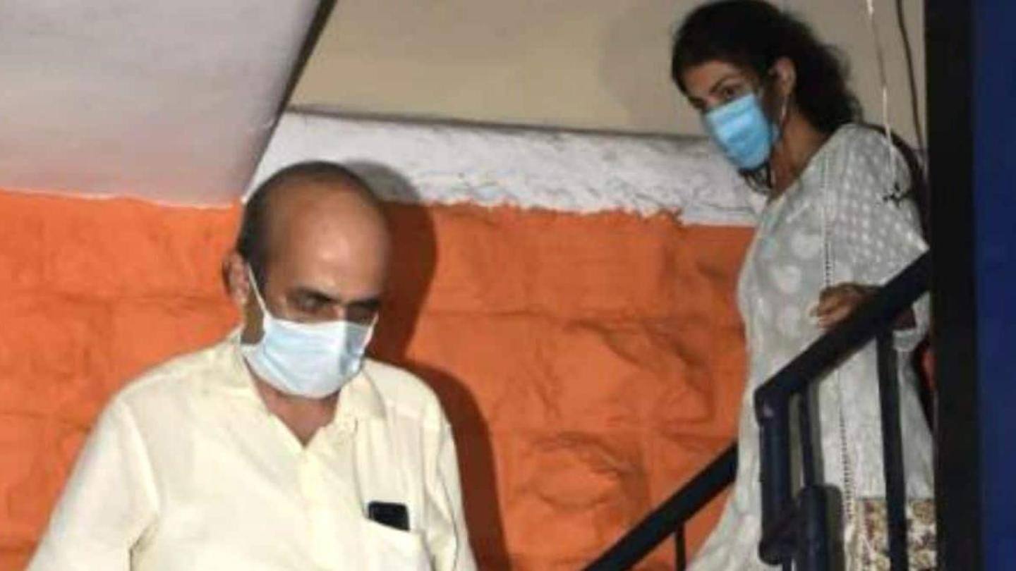 'Congratulations India,' Rhea's father had said on son's arrest 'Congratulations India,' Rhea's father had said on son's arrest