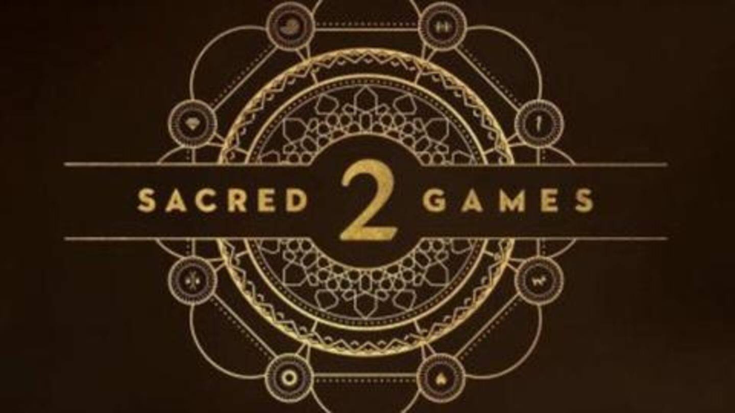 'Sacred Games 2' to air on Independence Day 'Sacred Games 2' to air on Independence Day