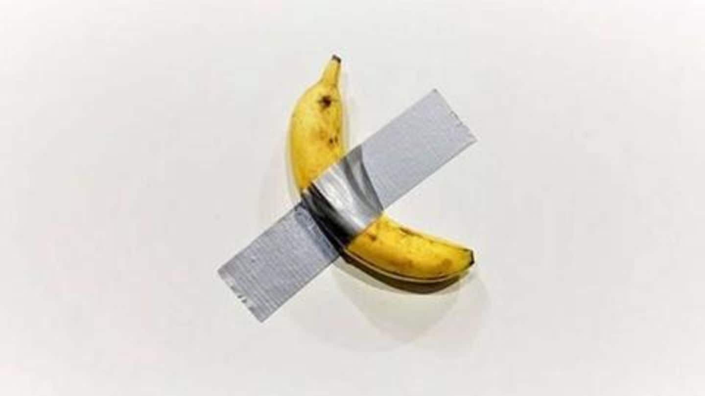 #WeirdNews: Duct-taped banana sold for $120,000 (Rs. 85 lakh)