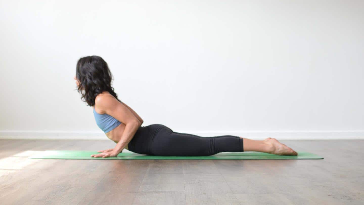 Bhujangasana (Cobra pose) Bhujangasana (Cobra pose)