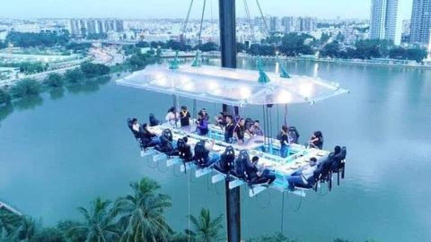 Fly and dine at the same time? Yes, you can