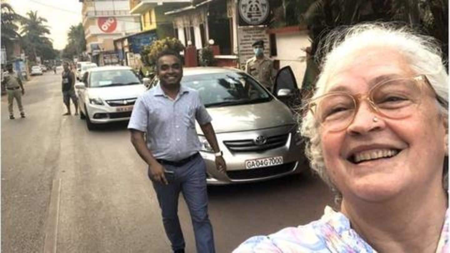 Stranded in Goa, Nafisa Ali gets government's help