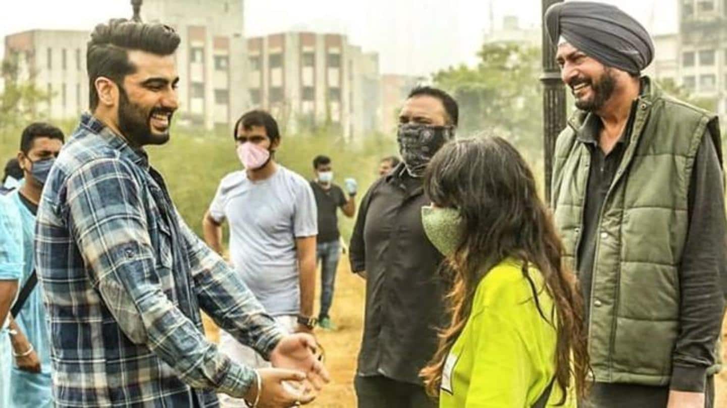 Apparently, he is working with Rakul Preet and Neena Gupta Apparently, he is working with Rakul Preet and Neena Gupta