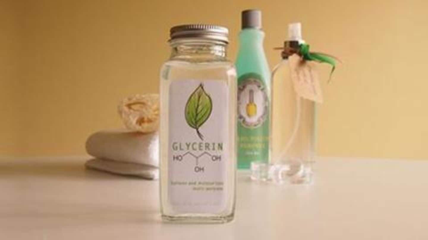Six skin care benefits and uses of Glycerin