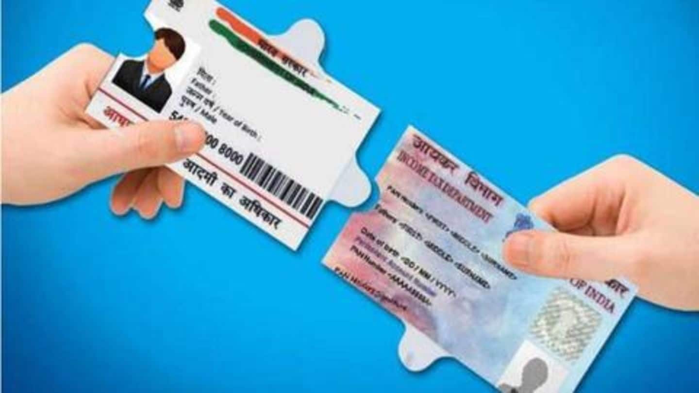 Link your Aadhaar with PAN today: Income Tax Department