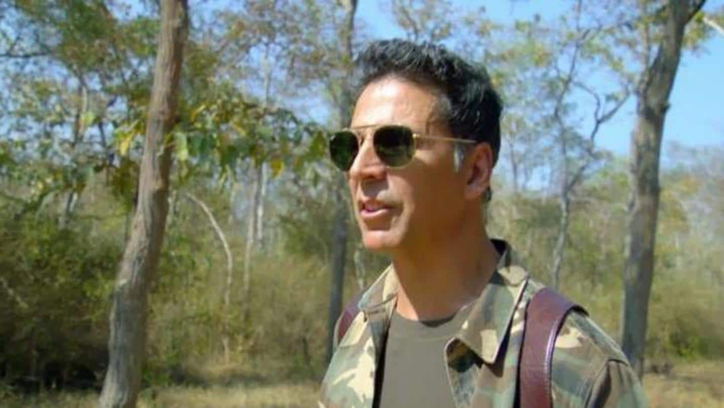 New 'Into The Wild' teaser features Akshay and "elephant-poop tea"