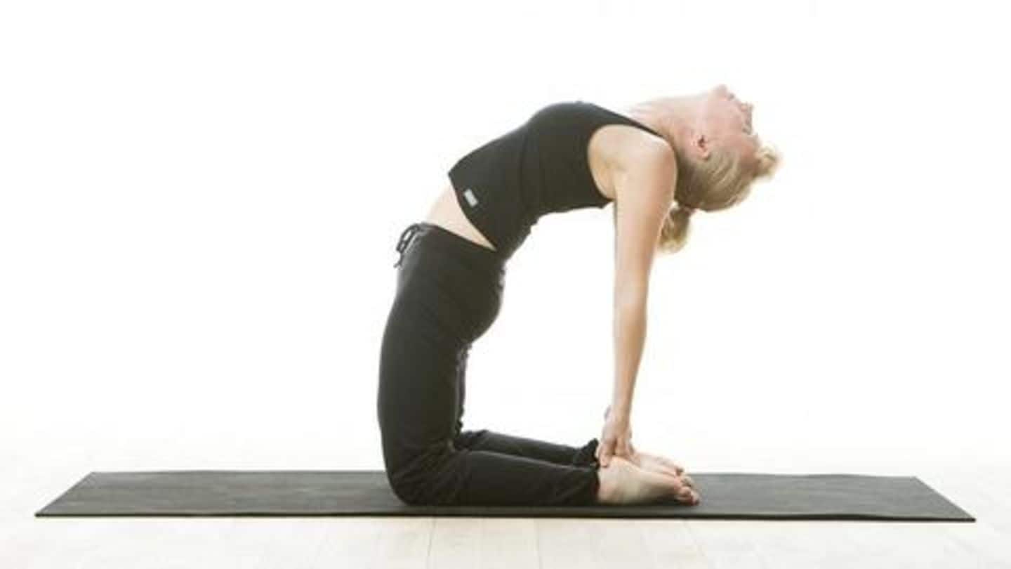 Ustrasana (Camel Pose): It also stimulates your thyroid gland Ustrasana (Camel Pose): It also stimulates your thyroid gland