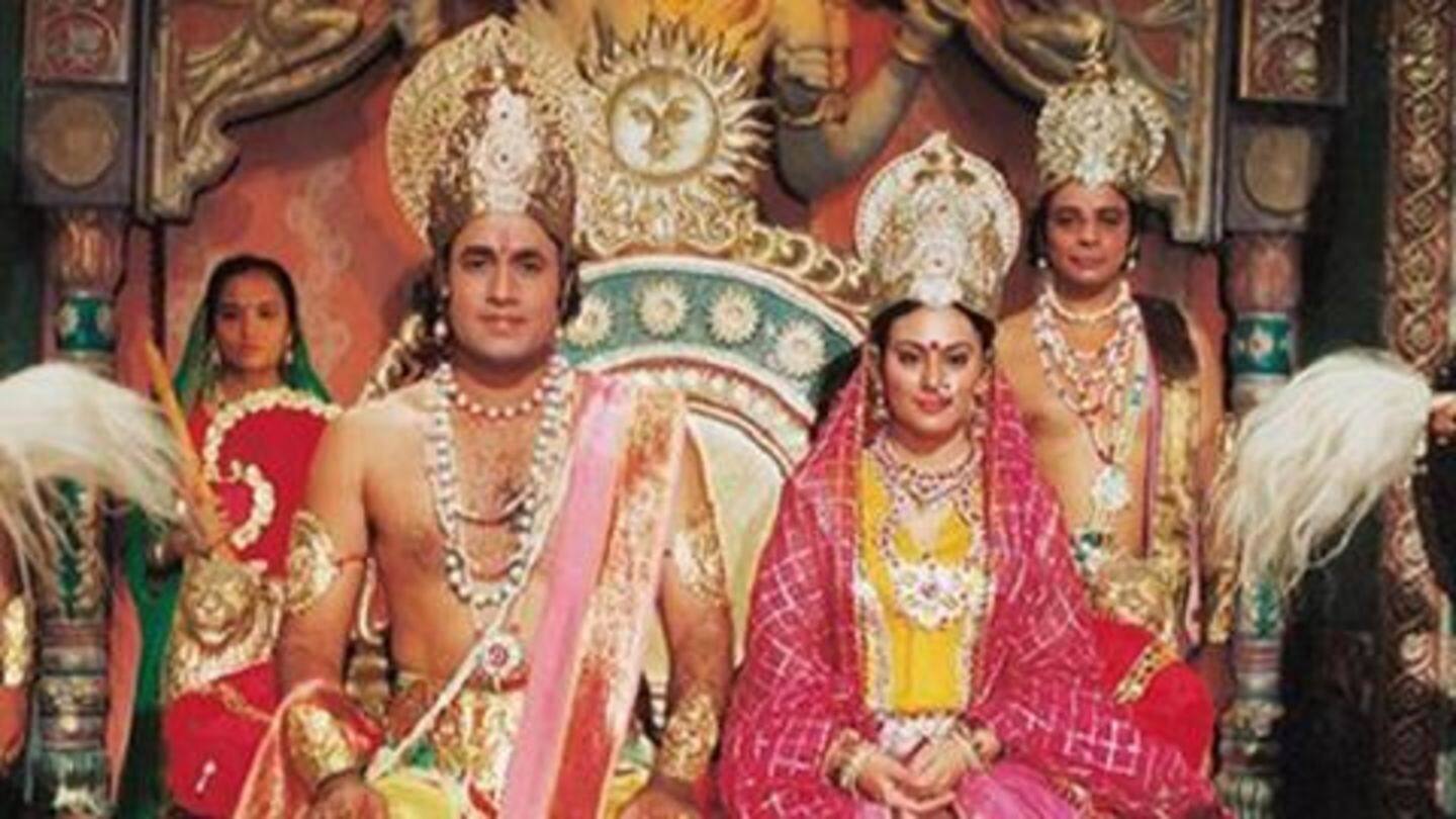 'Ramayan' runs on DD National in two slots everyday 'Ramayan' runs on DD National in two slots everyday