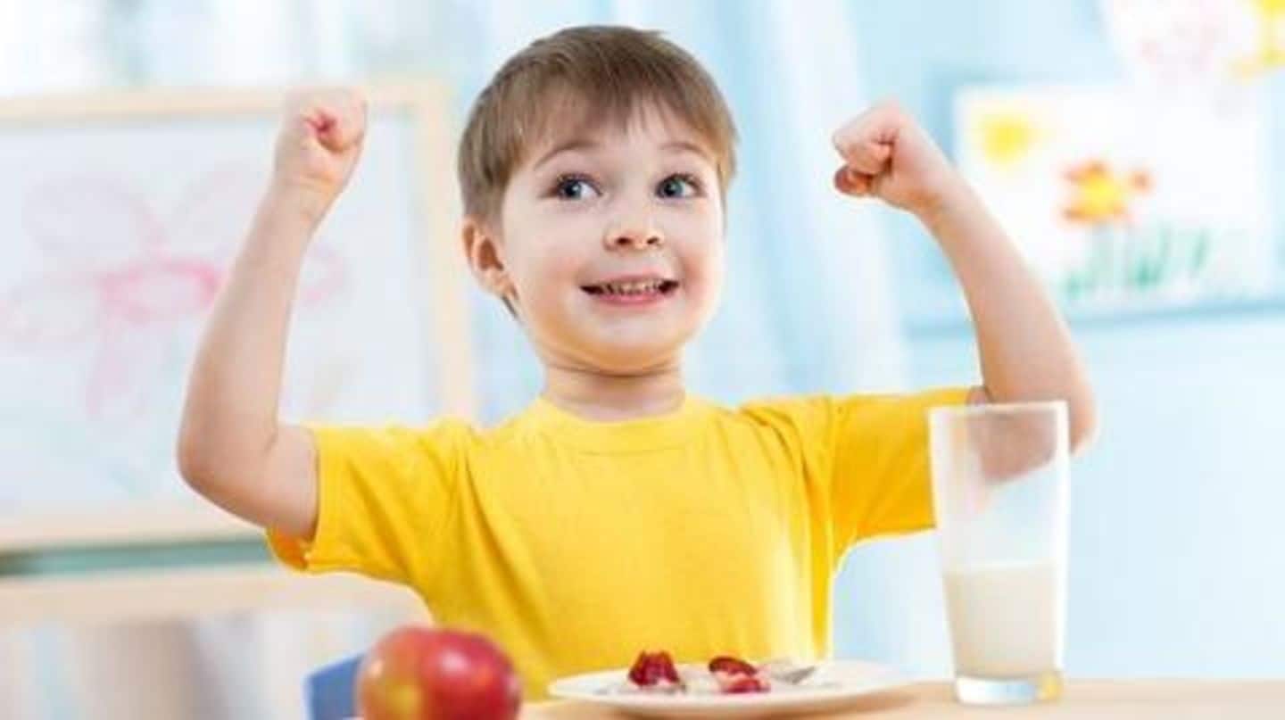 5 food items to boost your child's immunity