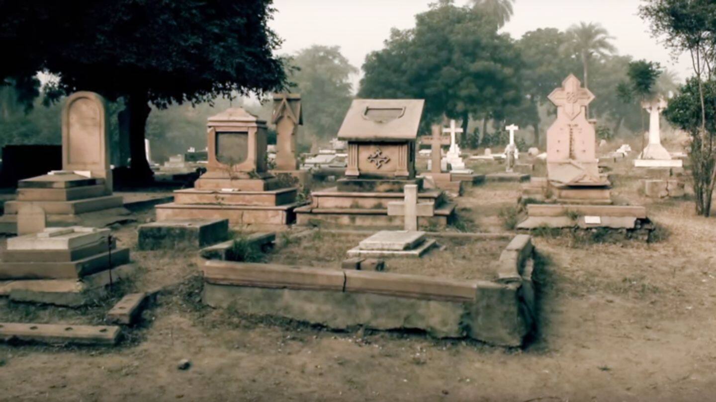 The British-era cemetery is home to a headless ghost The British-era cemetery is home to a headless ghost