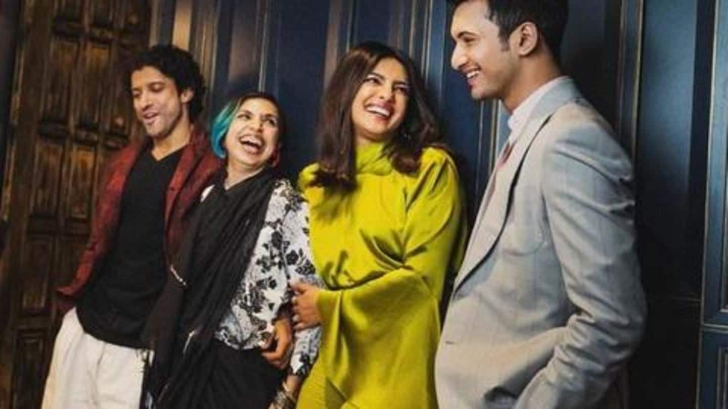 Meanwhile, Priyanka has several other projects lined up Meanwhile, Priyanka has several other projects lined up