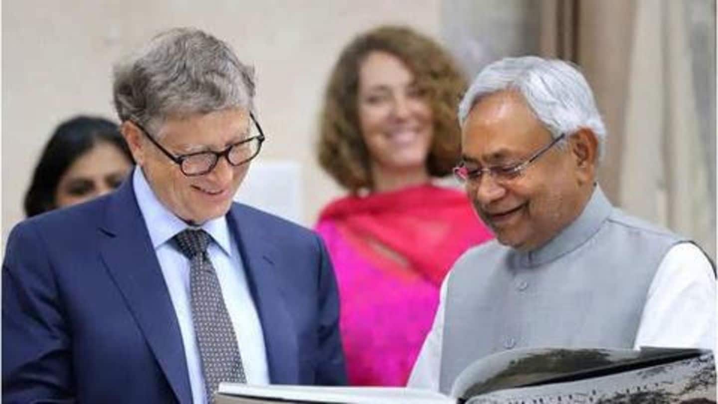 Bill Gates says he's impressed with Nitish Kumar. Here's why