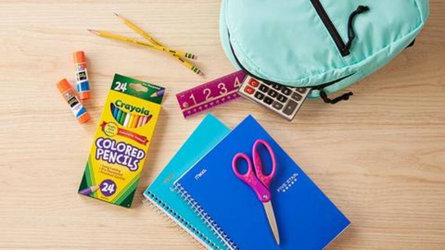 School supplies: Think pens, notepads et al School supplies: Think pens, notepads et al