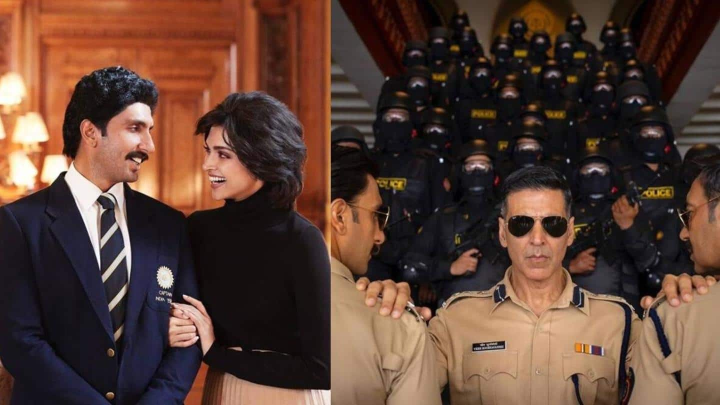 '83' and 'Sooryavanshi' will now be out in 2021