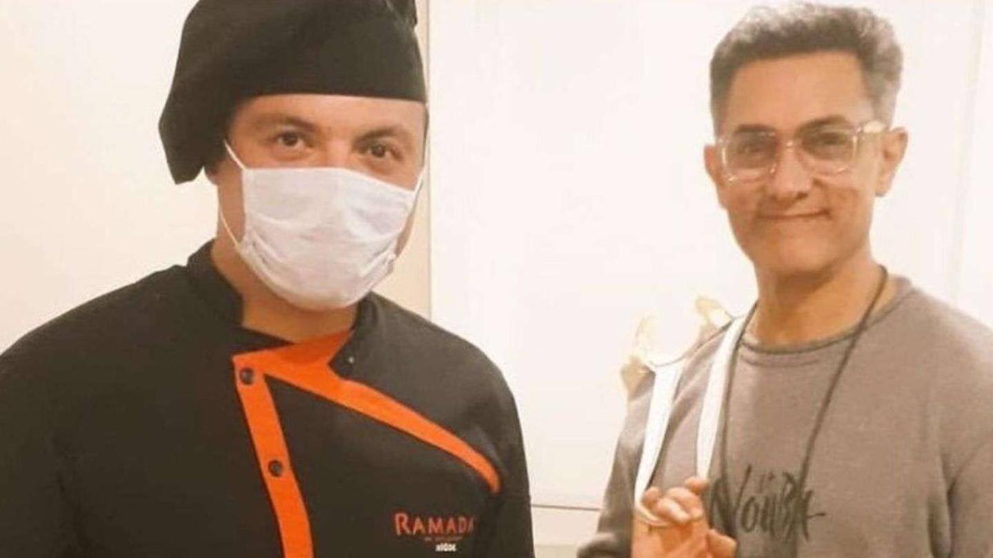 Aamir has flown down to Turkey to recommence shoot Aamir has flown down to Turkey to recommence shoot