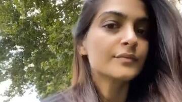 "In my garden," Sonam denies breaking quarantine rule in London