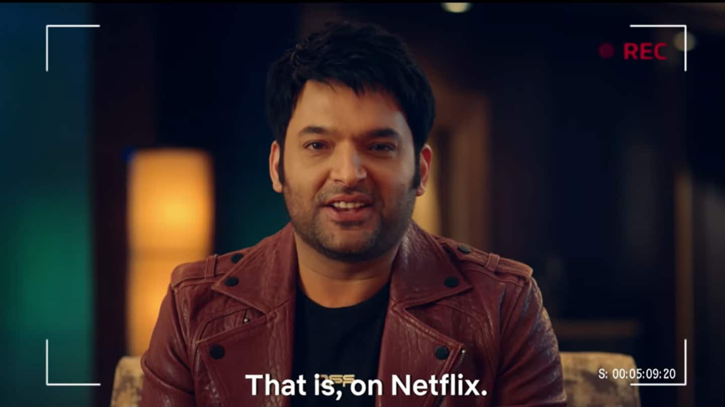 Kapil Sharma announces 'auspicious' news, confirms Netflix debut