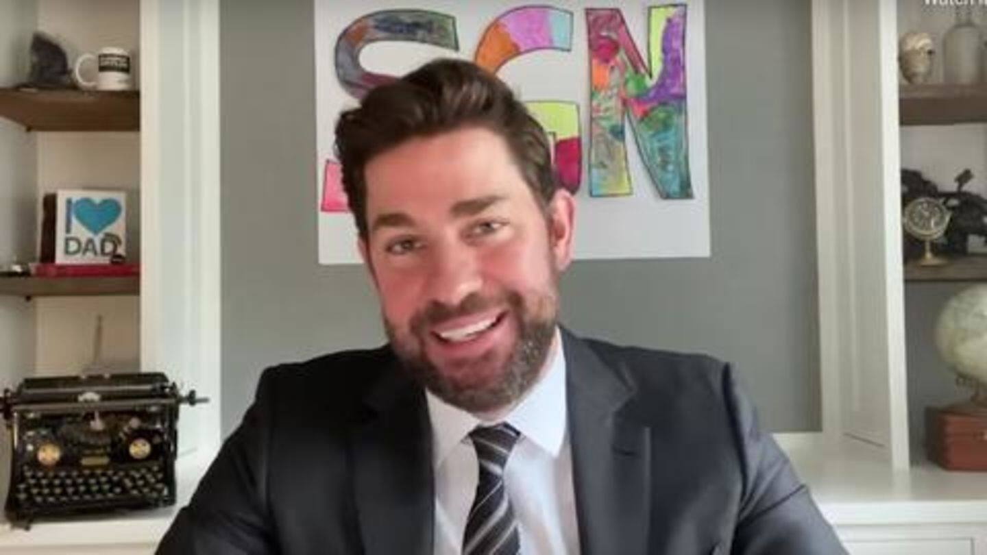 John Krasinski and good news: What more to ask for? John Krasinski and good news: What more to ask for?