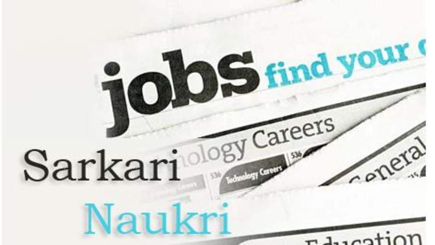 #CareerBytes: Don't miss these government job vacancies