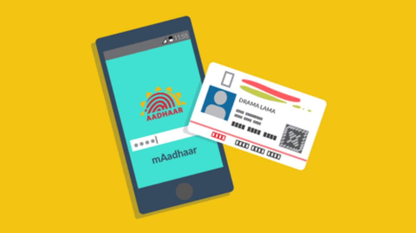 Carry Aadhaar in your smartphone with the mAadhaar app