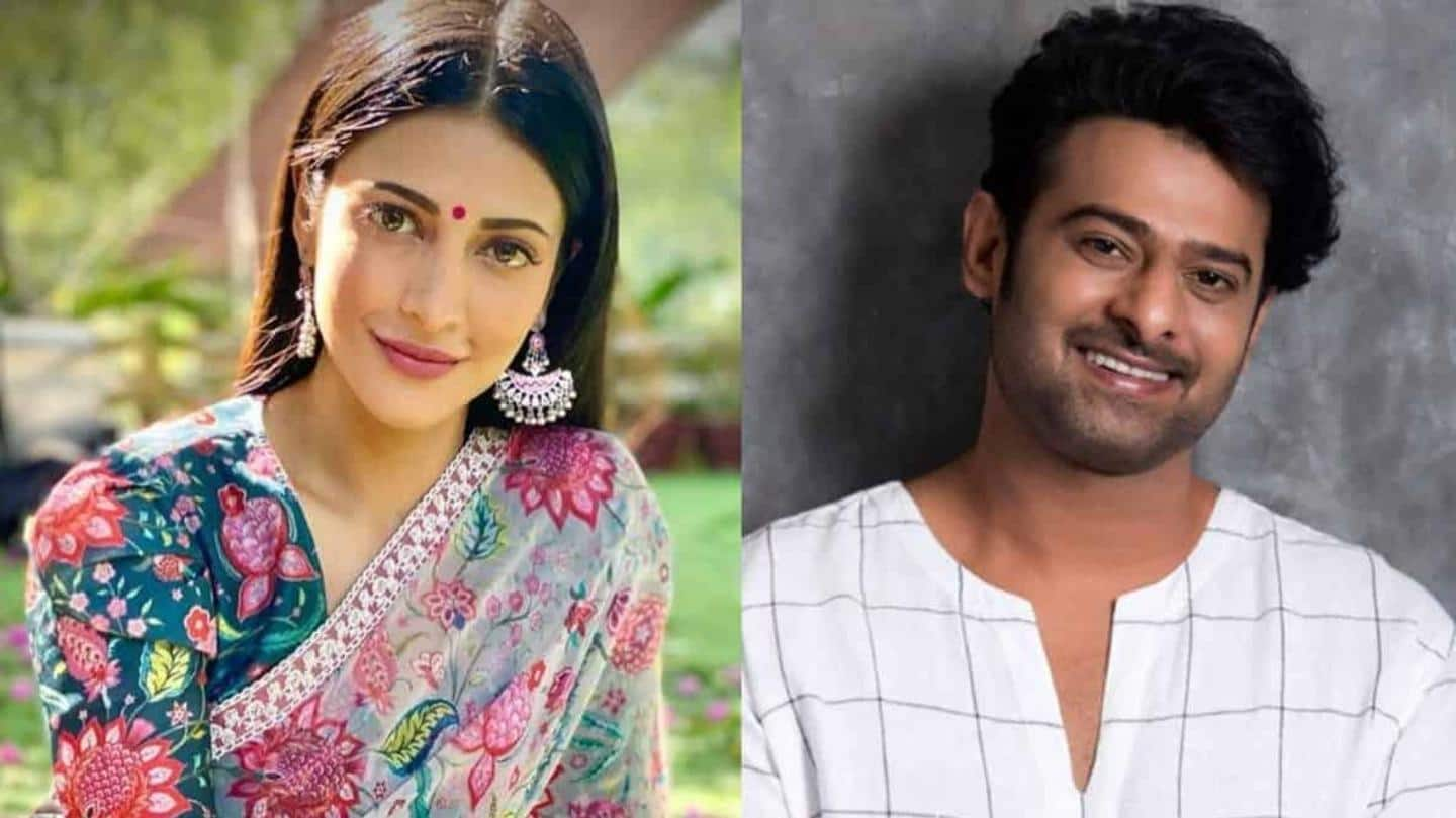 On her 35th birthday, Shruti Haasan joins Prabhas-starrer 'Salaar'