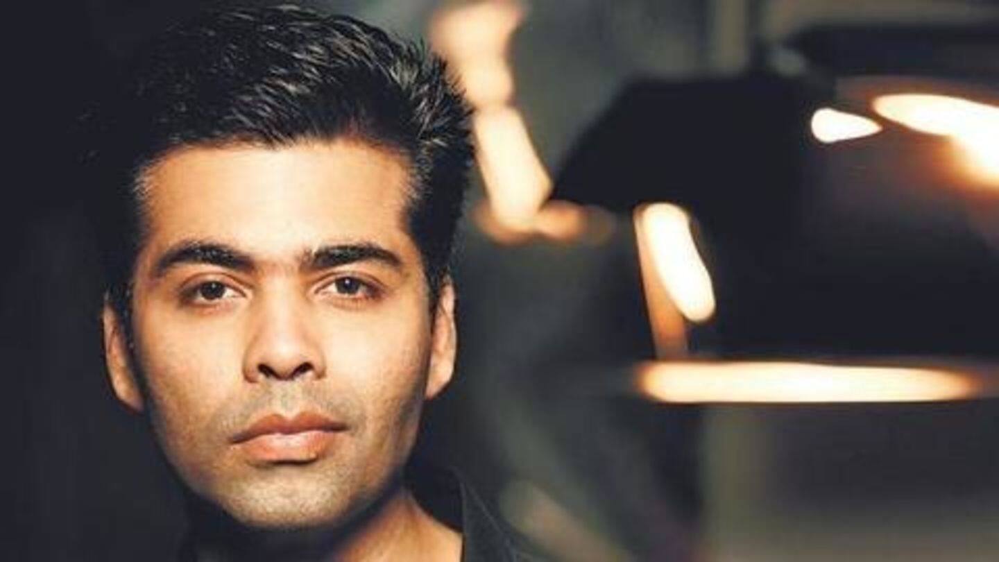 Overwhelmed by so many emotions, Johar said Overwhelmed by so many emotions, Johar said