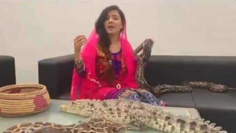 Pakistani singer threatens PM Modi with snakes, faces jail