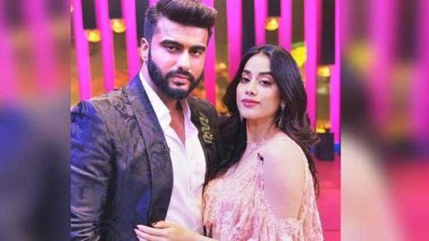 Arjun Kapoor and Janhvi Kapoor Arjun Kapoor and Janhvi Kapoor