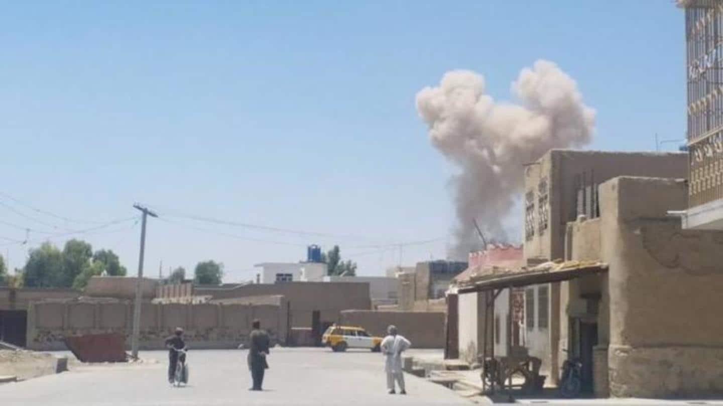 Dozens killed in blast at Shia mosque in Afghanistan's Kandahar