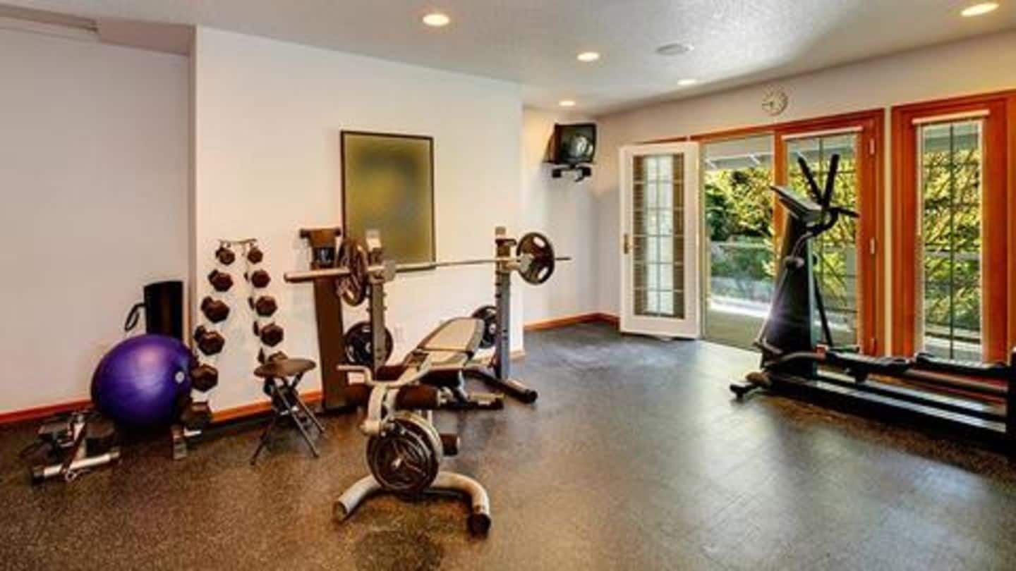 Now, coming to the equipment: You'll need flooring and rack Now, coming to the equipment: You'll need flooring and rack