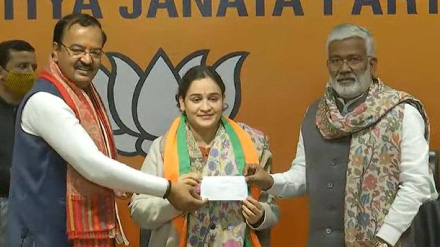 Aparna Yadav, Akhilesh Yadav's sister-in-law, joins BJP before UP polls