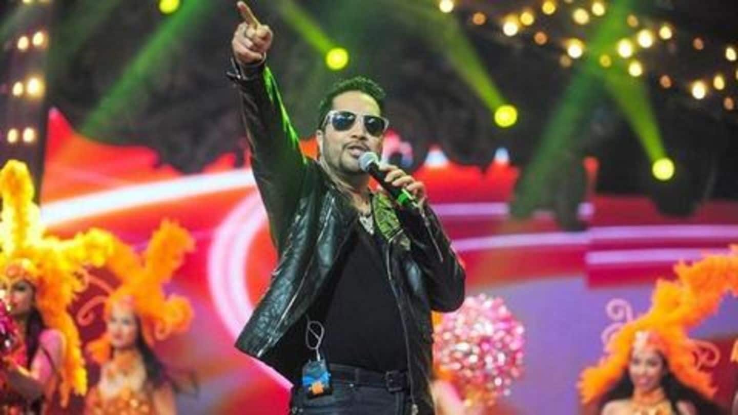 Mika Singh banned from film industry post performance in Pakistan