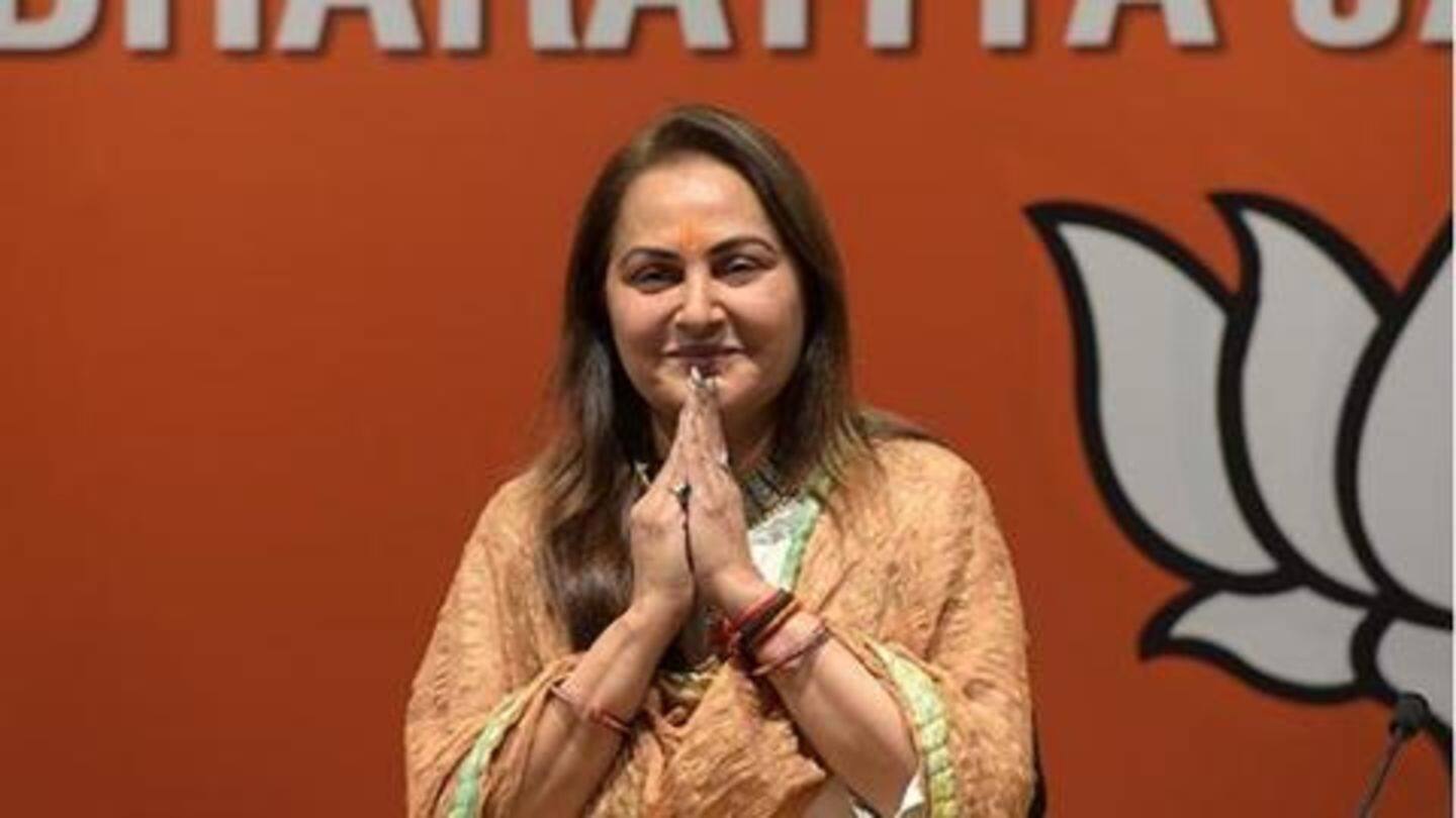 Jaya Prada's yet another political switch Jaya Prada's yet another political switch