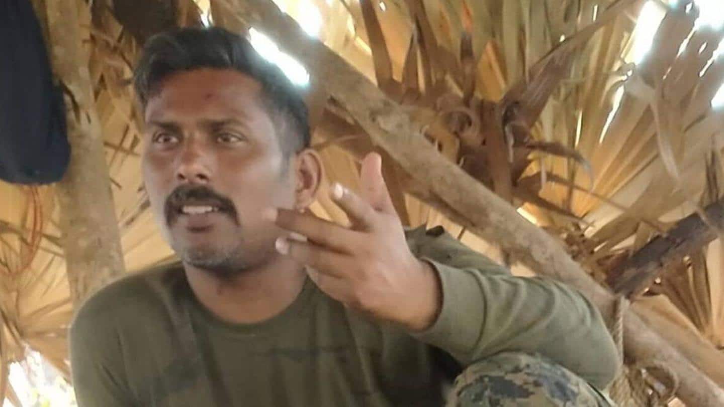Chhattisgarh: Maoists release picture of the commando in their custody