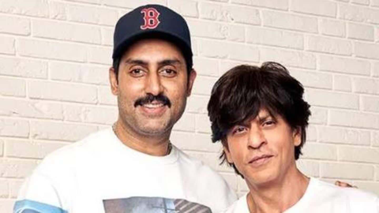 SRK and Abhishek Bachchan unite for 'Bob Biswas' origin story