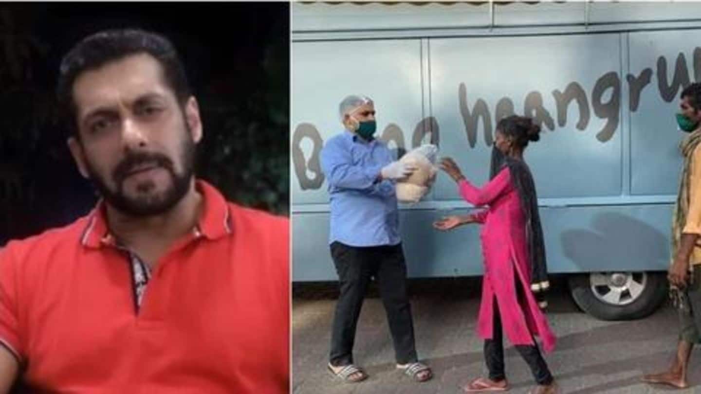 'Being Haangryy': Salman launches food truck to feed the needy