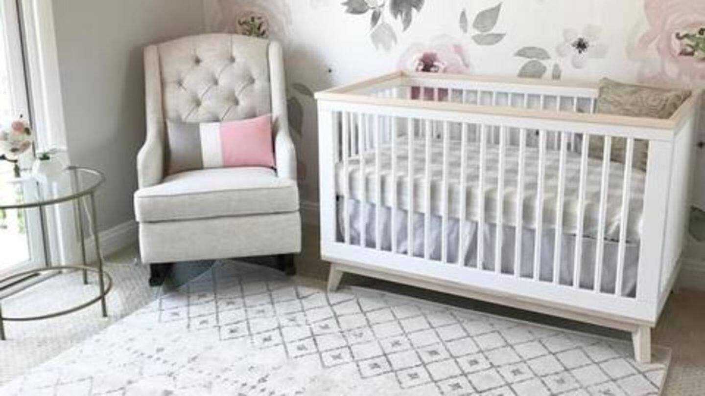 Buy a crib and mattress, a nursery chair, storage options Buy a crib and mattress, a nursery chair, storage options