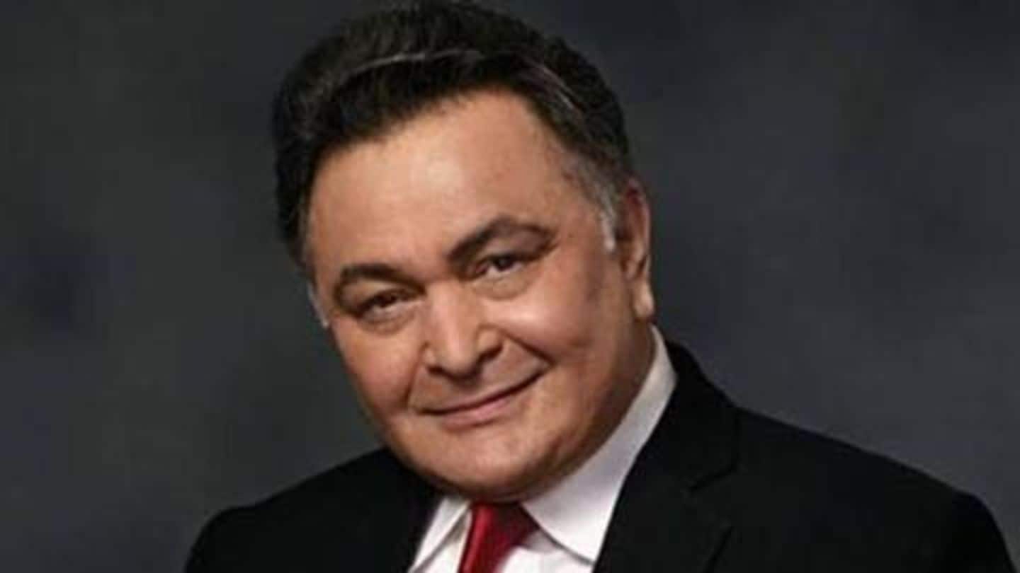 Rishi Kapoor opens up on work and film choices
