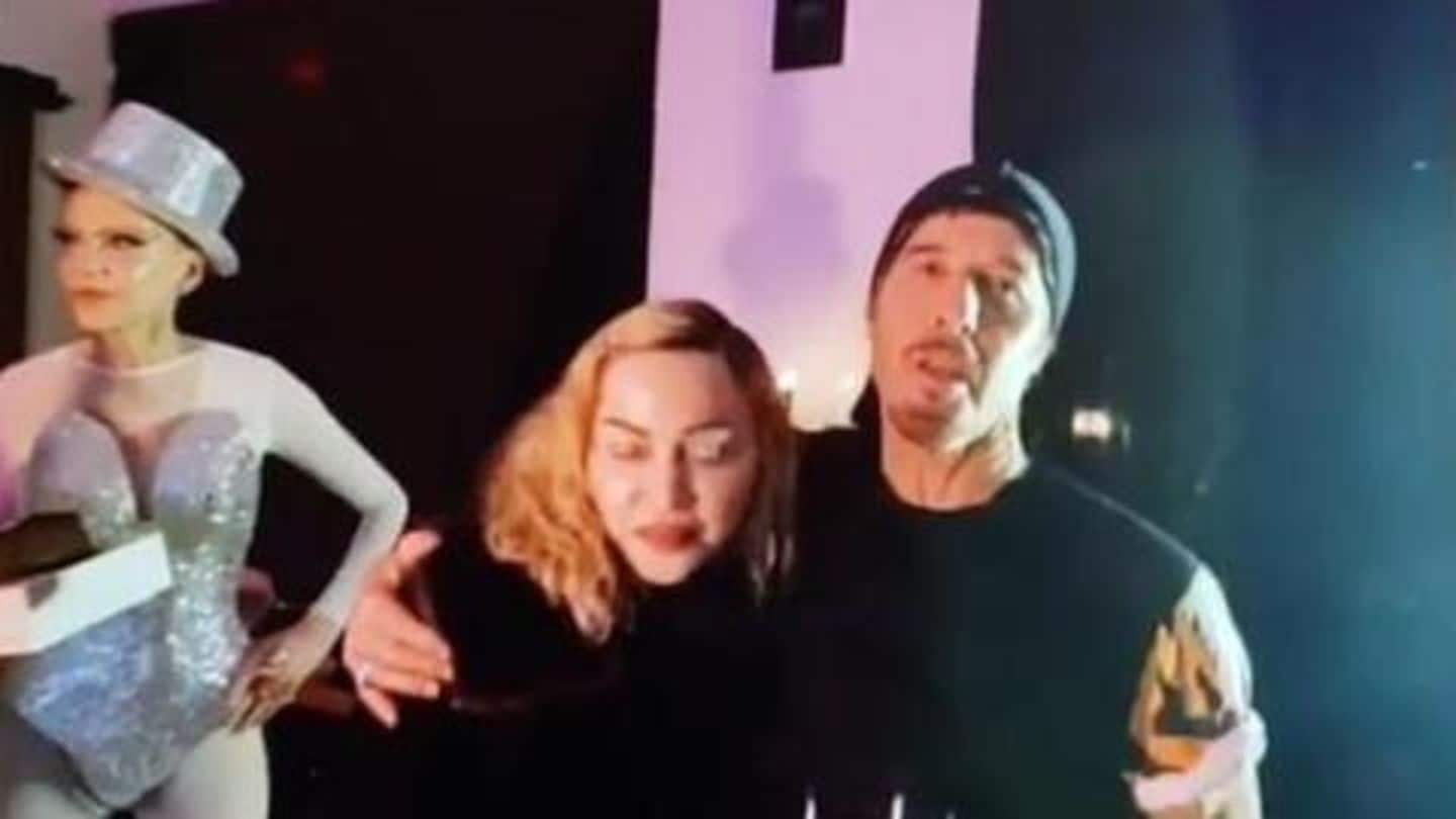 COVID-19: Days after antibodies diagnosis, Madonna parties with friends