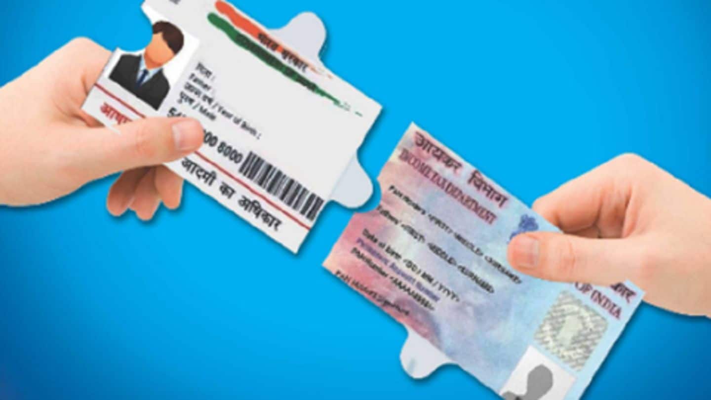Importantly, PAN and Aadhaar can now be used interchangeably Importantly, PAN and Aadhaar can now be used interchangeably