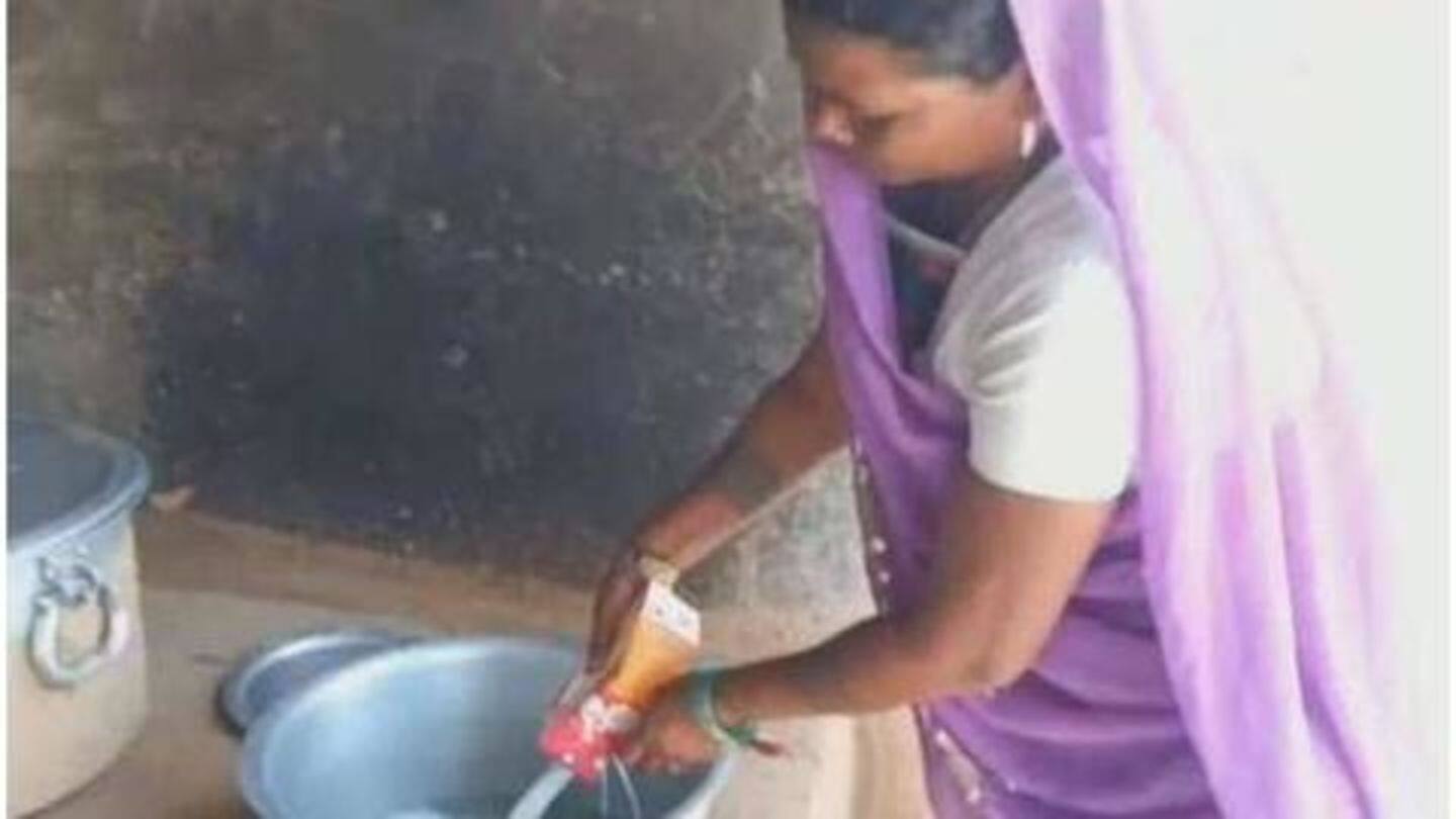 A video of the incident has since gone viral A video of the incident has since gone viral