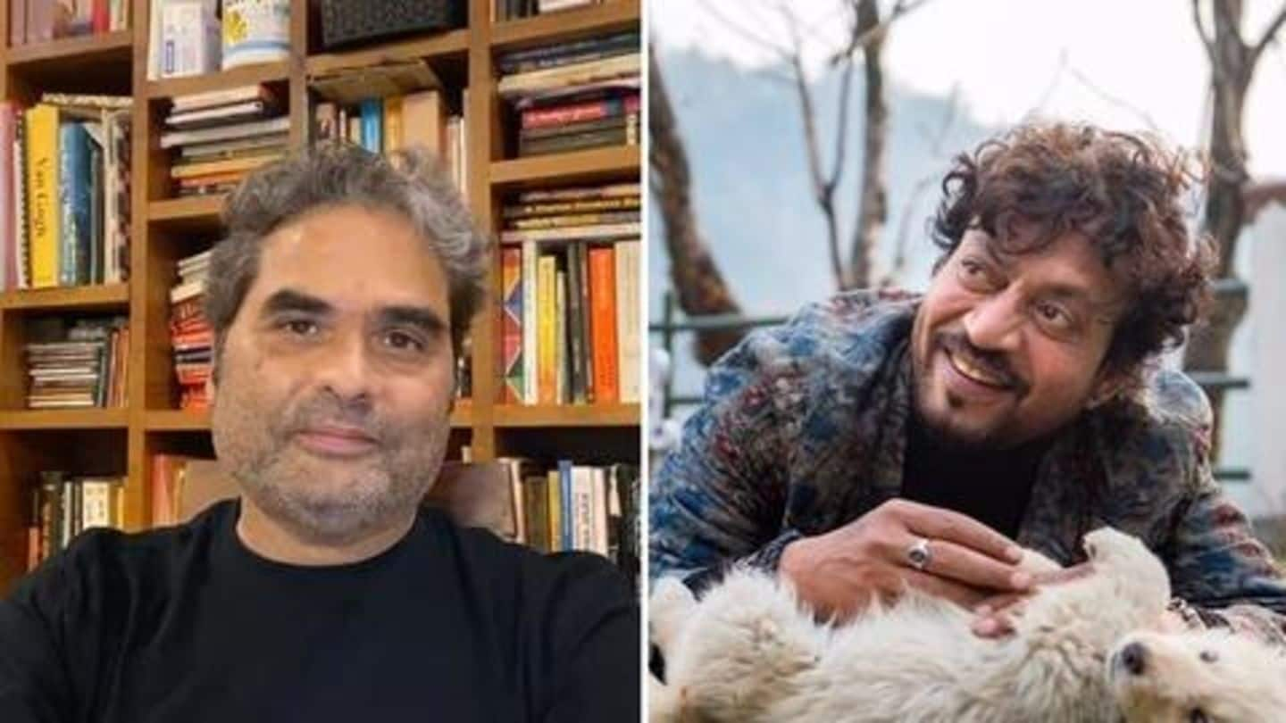 Vishal Bhardwaj pens screenplay on bond with Irrfan