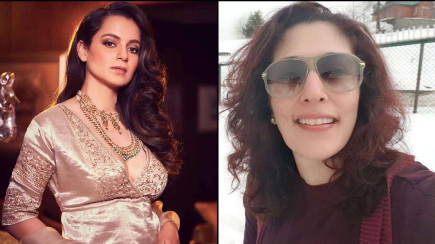 Kangana Ranaut has come out in her support Kangana Ranaut has come out in her support