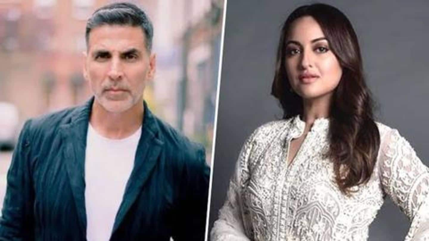 Akshay Kumar called misogynist for seven-year-old comment; Sonakshi defends him