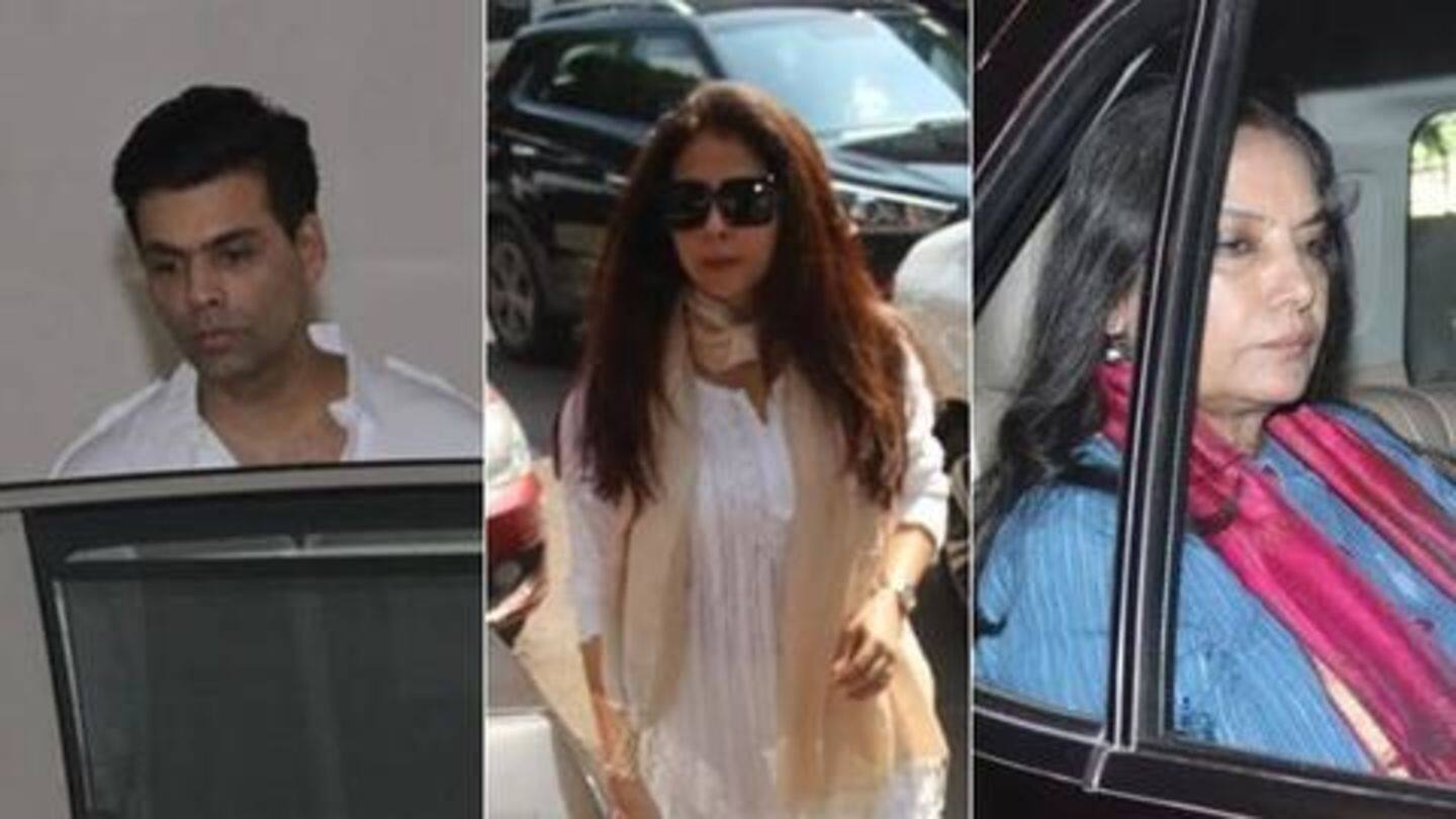 Urmila Matondkar, Punit Malhotra, Sophie Choudry attended the funeral Urmila Matondkar, Punit Malhotra, Sophie Choudry attended the funeral