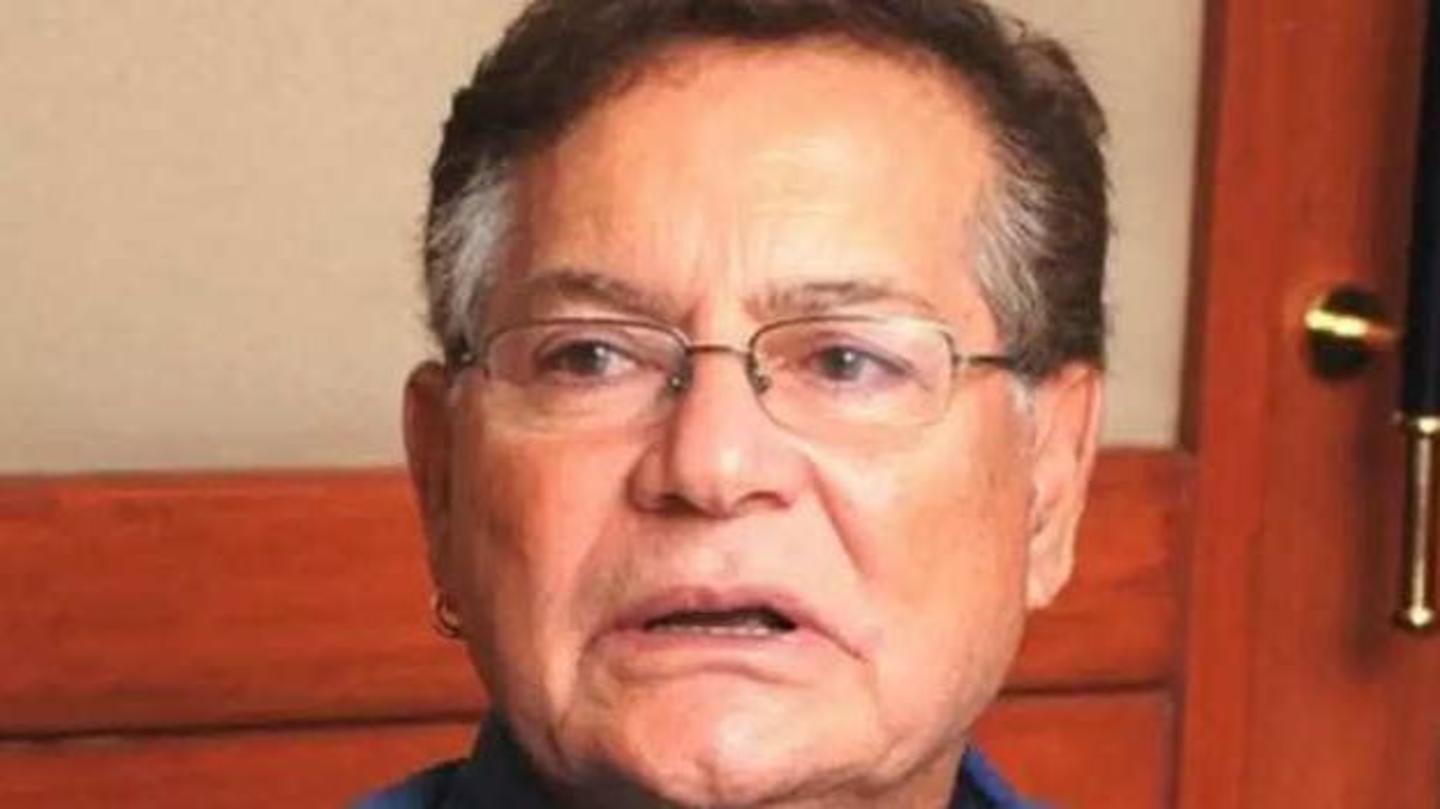 Let him do whatever he wants: Salim Khan Let him do whatever he wants: Salim Khan